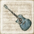 thumbnail image 2 of Lewis, Sheldon 20x20 White Modern Wood Framed Museum Art Print Titled - Acoustic Blues, 2 of 4