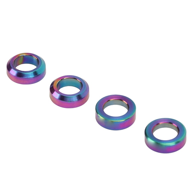 Bike Brake Caliper Spacer, 4pcs Mountain Bike Brake Caliper Washer For Mountain Bike Colorful