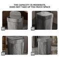 thumbnail image 3 of KAKOWELY Cubeta De Basura Con Estilo Para Hogar Con De Madera Sintética, 3 of 8