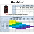 thumbnail image 2 of Durtebeua Mens Puffer Vest Winter Jacket Men's Kangaroo Pocket Zip up Drawstring Hoodie Vest, 2 of 3