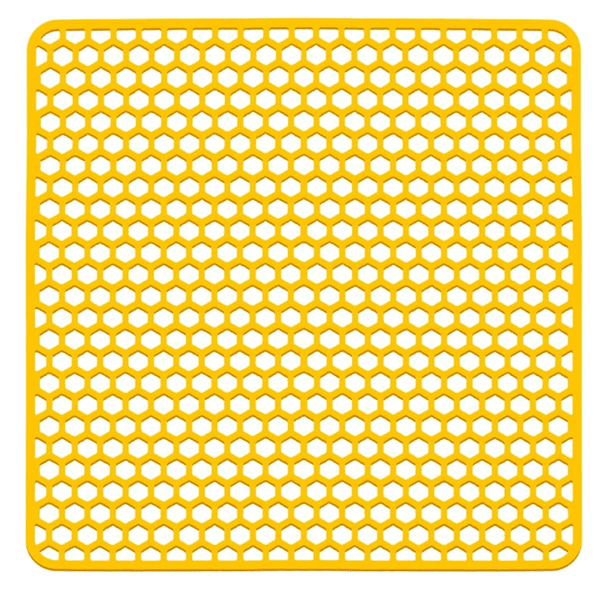 Almohadilla de desagüe para protección inferior del fregadero-amarillo-34,5 cm Adepaton CPB-DE-LYY1750-4