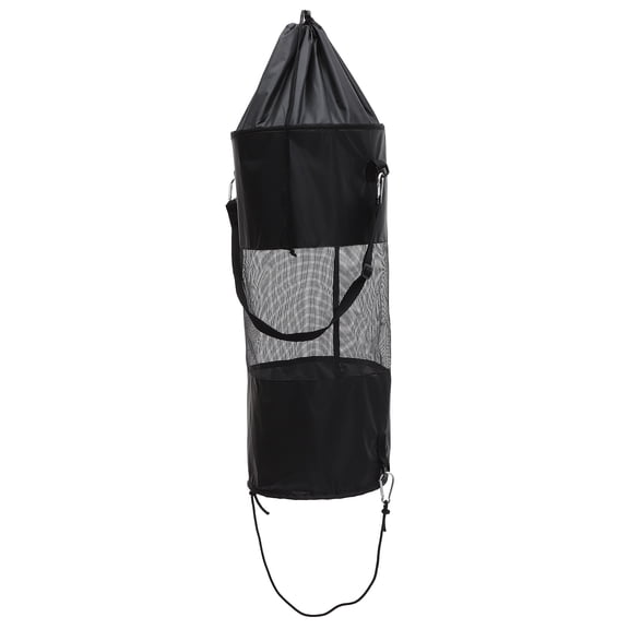CIMAXIC Rubbish Bin for Boat Storage Bags for Boats Black 1Pack