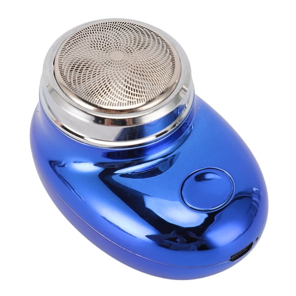 Mini Afeitadora Eléctrica Portátil, Recortadora De Barba Recargable Por USB, Afeitadora Eléctrica Portátil, Afeitadora De Viaje, Afeitadora De Bolsillo De Acero Inoxidable Para