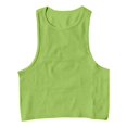 thumbnail image 3 of Crop Tops For Women Boxy Tank Tops For Women Solid Color Work Blouses Fitted Shirts For Women Fitted Tank Tops For Women Exercise Tank Tops For Women Running Essentials For Women, 3 of 4