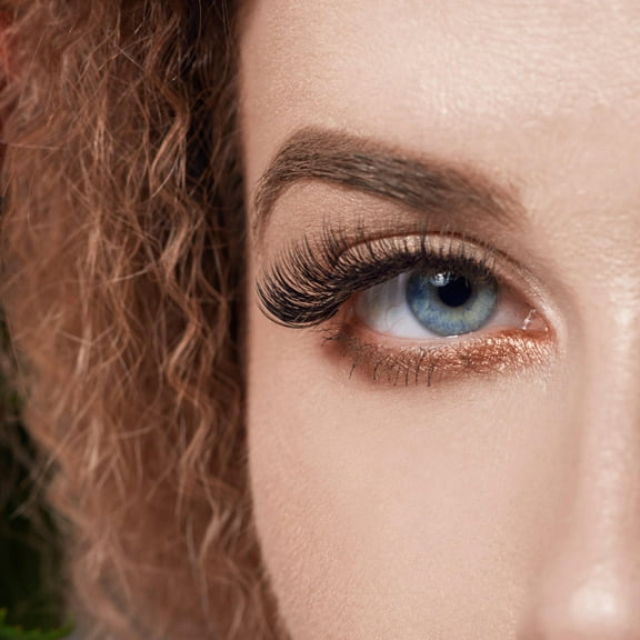 HAKIDZEL Eyelash Pack False Lashes 8Pairs Black Chemical Fiber Cat Eye Shape For Beauty Supplies Night Out