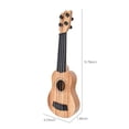 thumbnail image 4 of Clearance! JMYHOAM Kids Guitar Ukulele Beginner Musical Instrument 14 Inches With 4 Strings Mini Guitar For Skill Improving Kids Play Early Educational Pre School Children Toddler, 4 of 9