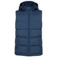 thumbnail image 3 of Heavyweight Hooded Puffer Vest for Men – Water-Resistant, Full Zipper, 3 of 8