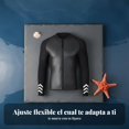 thumbnail image 4 of Abbraccia Traje de buceo de 3mm para hombre, diseño dividido, térmico, protección solar, resistente, para natación invernal y surf, 4 of 6