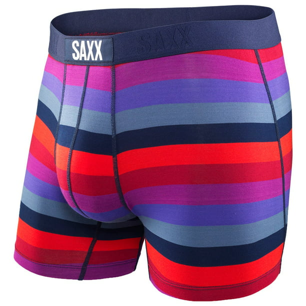SAXX Vibe Boxer Modern Fit Mens Casual Boxer Brief Moisture Wicking ...