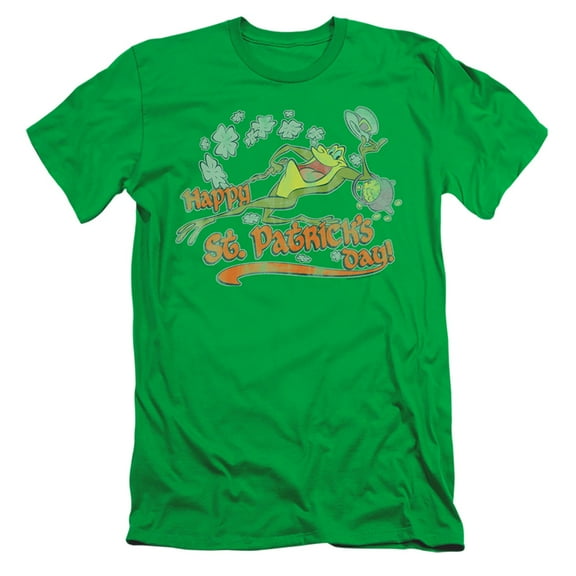 Looney Tunes Michigan J S/S Adult 30/1 T-Shirt Kelly Green