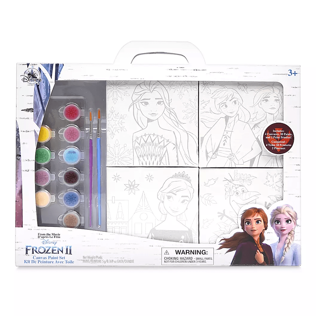Disney Frozen 2 Canvas Paint Set