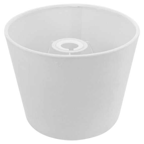 RENACLIPY White Fabric Lamp Shade for Table Lamp with Simple Design and Easy Installation