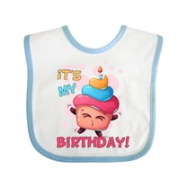 Inktastic It's My Birthday Boys or Girls Baby Bib