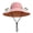 Pink, variant on Solar Fan Hat, Wide Brim Solar Fan Hat, Outdoor Sun Hats for Men Women, Fishing Hat with Removable & USB Charging Fan