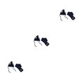 thumbnail image 3 of ZheElen Pet Hat Scarf Set Animal Simple Design Adorable Beanie Neckerchief Kit 3Set, 3 of 6