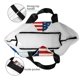 thumbnail image 4 of Disketp American Flag And Baseball Bolsa Tote Estampada para Mujer, Bolso de Hombro y de Mano para Compras y Viajes, 4 of 8