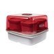 thumbnail image 3 of Set de 4 piezas Rubbermaid Fasten + Go Marsala para sándwiches, 3 of 6