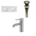 thumbnail image 1 of American Imaginations 59-in. W 1 Hole Ceramic Top Set In White Color - Overflow Drain Incl. AI-31701, 1 of 9
