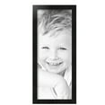thumbnail image 2 of ArtToFrames 8x20 inch Woodgrain Black Shadowbox 1.5 inch Tall Picture Frame, Black 8" x 20" Wood Poster Frame (WOM-5139), 2 of 7