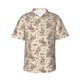 thumbnail image 1 of Fotbe Cowboy Sitting On Cow Back Camisa Hawaiana para Hombre Unisex – Camisa Casual de Verano con Botones de Manga Corta de Algodón y Lino,X-Large, 1 of 7