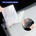 thumbnail image 3 of JIEMUCES 30 Pcs 9 Pocket Card Sleeves Trading Card Binder Holder Clear Plastic Game Card Album Storage Pages for Game Celebrity Collection Cards Idol Photos, 3 of 7