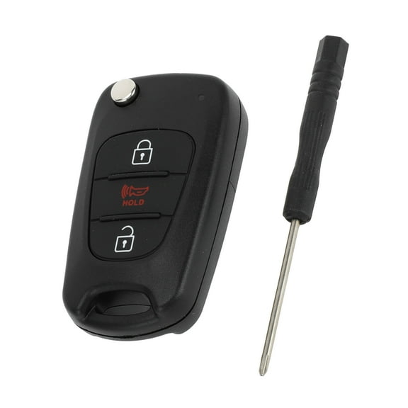 Unique Bargains 3 Buttons Keyless Entry Remote Fob Key Shell Case for Kia Sportage 2010-2013