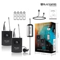 thumbnail image 2 of Blackmore Pro Audio Bmp-16 Dual Portable Dynamic Lapel UHF Microphone System, 2 of 9