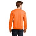 thumbnail image 3 of Gildan High Visibility Safety Sweatshirt for Men Fleece Cozy Heavy Blend 8oz, 50/50 Cotton/Poly Hi Vis Safety Orange Work  Pullover Sweatshirt S, 3 of 6