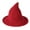 Maroon, variant on nvzhuang Women Witch Hat, Vintage Knit Hat Foldable Halloween Hat Party Hat for Cosplay Festival
