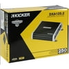 Kicker DXA125.2 250W Max 125W RMS DX-Series 2 Channel Amplifier NEW