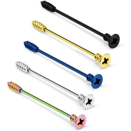 barbell 38mm cartilage 5pcs