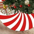 thumbnail image 6 of Xuniizn Christmas Tree Skirt Multicolor Short Plush Tree Skirts for Xmas Decor, Party Festive Merry Christmas Decorations for Home, 59", 6 of 7