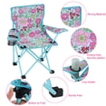 thumbnail image 6 of Hengguang Kids Camping Chair, Kids Outdoor Folding Lawn and Camping Chair with Cup Holder and Carrying Bag, Children's Camping Chairs for Travel, Lawn- for Indoor & Outdoor, 6 of 7