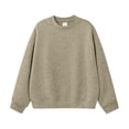 thumbnail image 3 of GigrtiJin 4T-15T Kids Fleece Lined Sweatshirts Cotton Long Sleeve Crew Neck Sweatshirts Workout Joggers Sweatshirts, 3 of 6