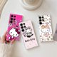 thumbnail image 2 of Funda de teléfono con dibujos animados de Hello Kitty, carcasa transparente para Samsung S24, S23 Ultra, S22, S20 Plus, S21 FE, Galaxy S24Ultra, S235G, 2 of 5