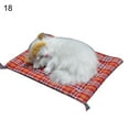 thumbnail image 1 of Kaola Simulation Cute Cat Kitten Sound Plush Doll Toy with Sleeping Mat Home Decor, 1 of 10