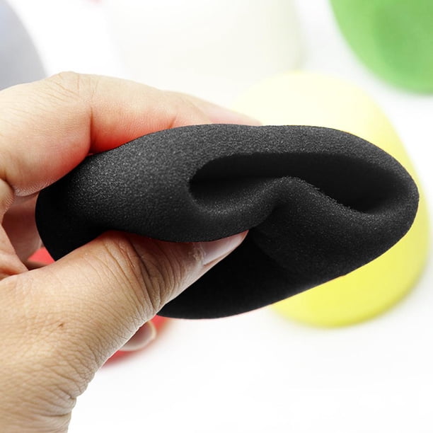 Estuches Para Micrófonos Estuches Para Micrófonos 10 protectores de micrófono para parabrisas, fundas de esponja reutilizables (negro)