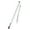 White, variant on SUSUchens Telescopic Pointer Stick High Sensitivity Extendable Lightweight Non-slip with Lanyard Multipurpose Metal Extendable Pointer Touch Screen Stylus Pen Office Supplies (Black)