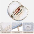 thumbnail image 4 of Soft Velvet Organizer Pouch for Bangle, 4.5In Travel Jewelry Case Organizer with Zipper, Anti-Scratch Portable Storage for Bracelets Large Earrings, 4 of 14