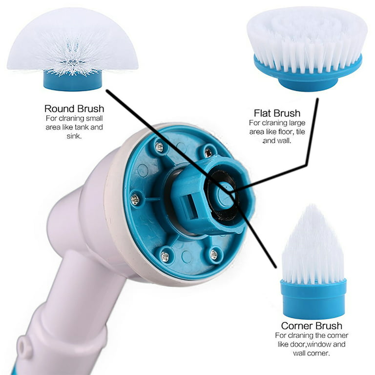 Kohree Electric Spin Scrubber, Cordless Spin Scrubber with 3