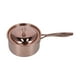 thumbnail image 1 of Cacerola de acero inoxidable 304 antideslizante multiusos para espesar leche con tapa para cocina, color oro rosa, 1 of 14