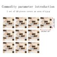 thumbnail image 2 of 10PCS Peel and Stick Backsplash White Marble Tile  Self-Adhesive PVC and Silver Metal Tile for Accent Wall  Kitchen Backplash  Bathroom Wall in Volakas Linear, 2 of 7