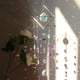 thumbnail image 1 of Carillones de viento de cristal Metal Prism Light Catcher Cortina Coche Decoración para el hogar (A), 1 of 4