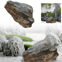 Decorative Rocks for Landscaping - Realistic Stone Covers for Garden, Yard, Well & Courtyard - Lightweight Rocks for Outdoor Decor, Backyard Design & Modern Home Improvement