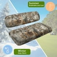 thumbnail image 6 of FUIALDOLG Deer Hunting Camo Print Universal Golf Cart Seat Covers Club Car Precedent Golf Cart Breathable Material Fit Like a Glove for Women Men, Easy to Install, 6 of 8