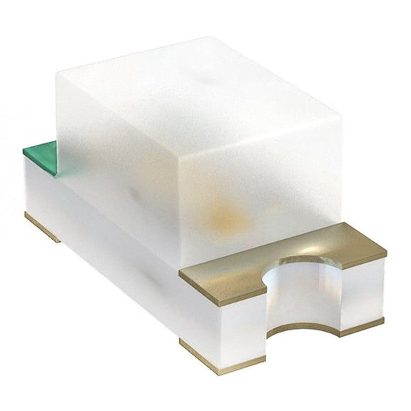 Pack of 10 SM0603GCL Green 574nm LED Indication - Discrete 1.9V 0603 (1608 Metric) :RoHS, Cut Tape