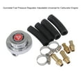 thumbnail image 4 of Gunmetal Fuel Pressure Regulator Adjustable Universal for Carburetor Engine, 4 of 6