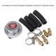 thumbnail image 4 of Regulador de presión de combustible Gunmetal ajustable para motor de carburador universal CACAGOO  Presión, 4 of 7