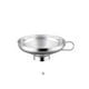 thumbnail image 5 of Yuarrent Embudo de boca ancha para conservas con asa Filtro de aderezo de acero inoxidable Embudos de gran calibre para ingredientes secos Cocina y Comedor S, 5 of 6