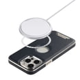 thumbnail image 3 of Magnetic Case for Apple iPhone 15 Pro Max, Compatible with Magsafe Carbon Fiber Texture Stylish Slim Fit Shockproof Drop Proof Anti-Scratch Phone Case for Apple iPhone 15 Pro Max, Blue, 3 of 7